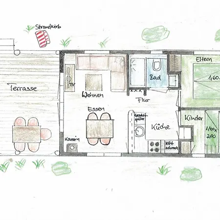 Ostseeferienpark Walkyrien - Kapitaen 23 * Schashagen